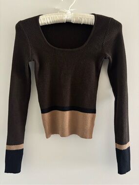 d&g long sleeve wool top